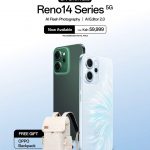 Oppo Reno14F-5G, 6.57 inches,'512GB ROM 12GB RAM, AI Photography